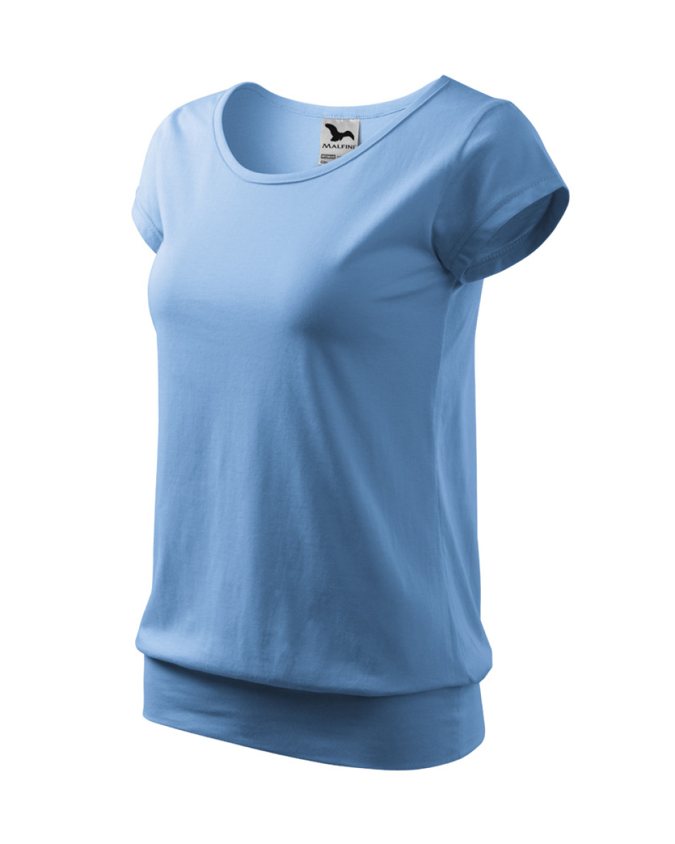 Levně Triko dámské City 120 - XS-XXL - nebesky modrá