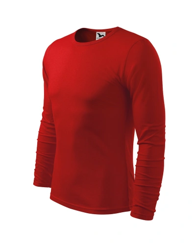 Pánské tričko FIT-T LS - červená Pánské tričko FIT-T LS - červená