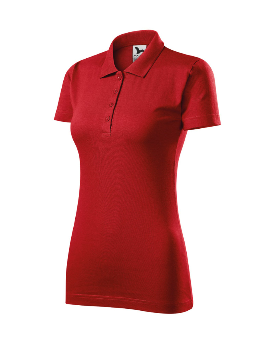 Levně Polokošile dámská Single J. 223 - XS-XXL - červená