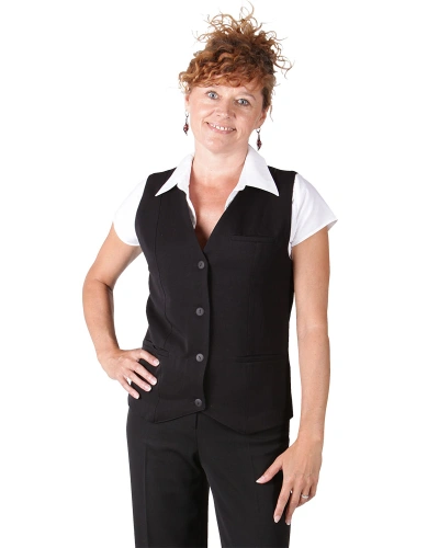 Dámská číšnická vesta 2299. černá