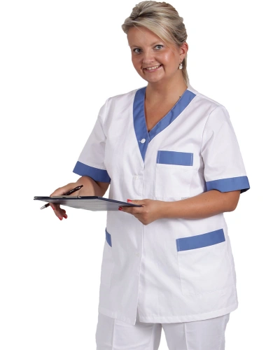 Dámská  zdravotnická halena CECILIE - bílá