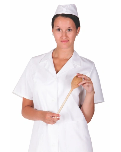 Gastro čepice lodička 0730, bílá