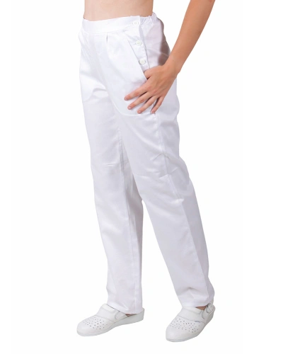 Dámské kalhoty 0476 - bílé