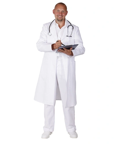 Pánský plášť 0050 - bílý