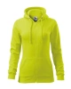 Mikina dámská Trendy Zipper 411, limetková Mikina dámská Trendy Zipper 411, limetková