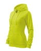 Mikina dámská Trendy Zipper 411, limetková Mikina dámská Trendy Zipper 411, limetková