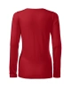 Dámské tričko SLIM, dlouhý rukáv - červené