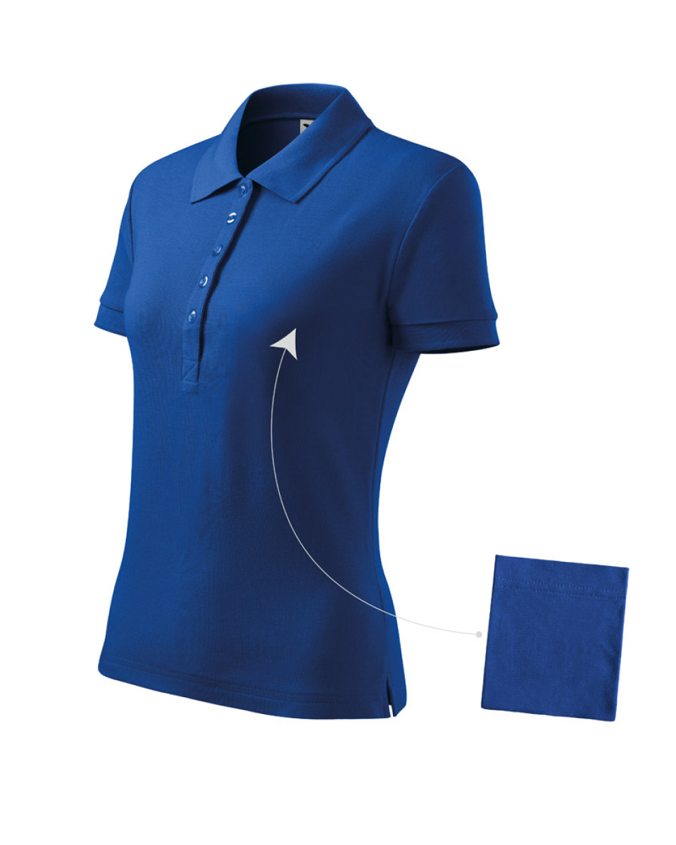 Levně Polokošile dámská Cotton 213 - XS-XXL - královsky modrá