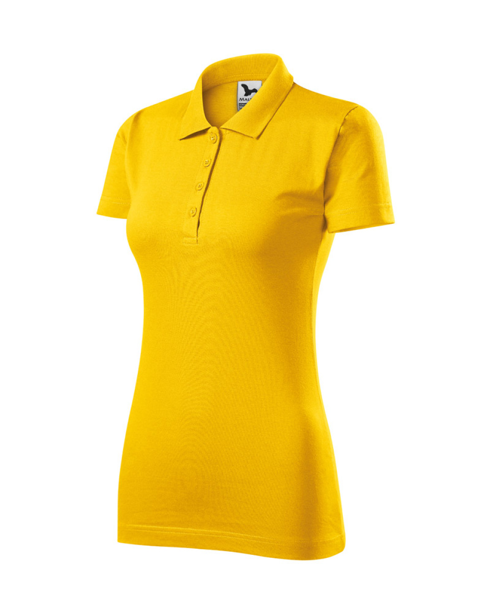 Levně Polokošile dámská Single J. 223 - XS-XXL - žlutá