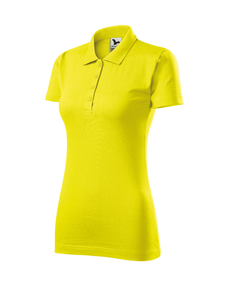 Levně Polokošile dámská Single J. 223 - XS-XXL - citronová