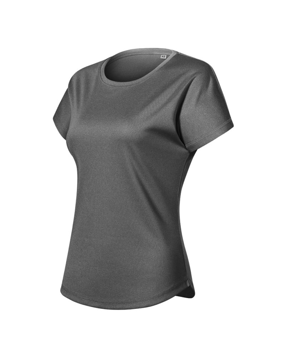 Levně Dámské tričko CHANCE 811 - XS-XXL - černý melír