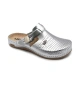 Dámské pracovní pantofle LEON CRURA 950, stříbrné Dámské pracovní pantofle LEON CRURA 950, stříbrné