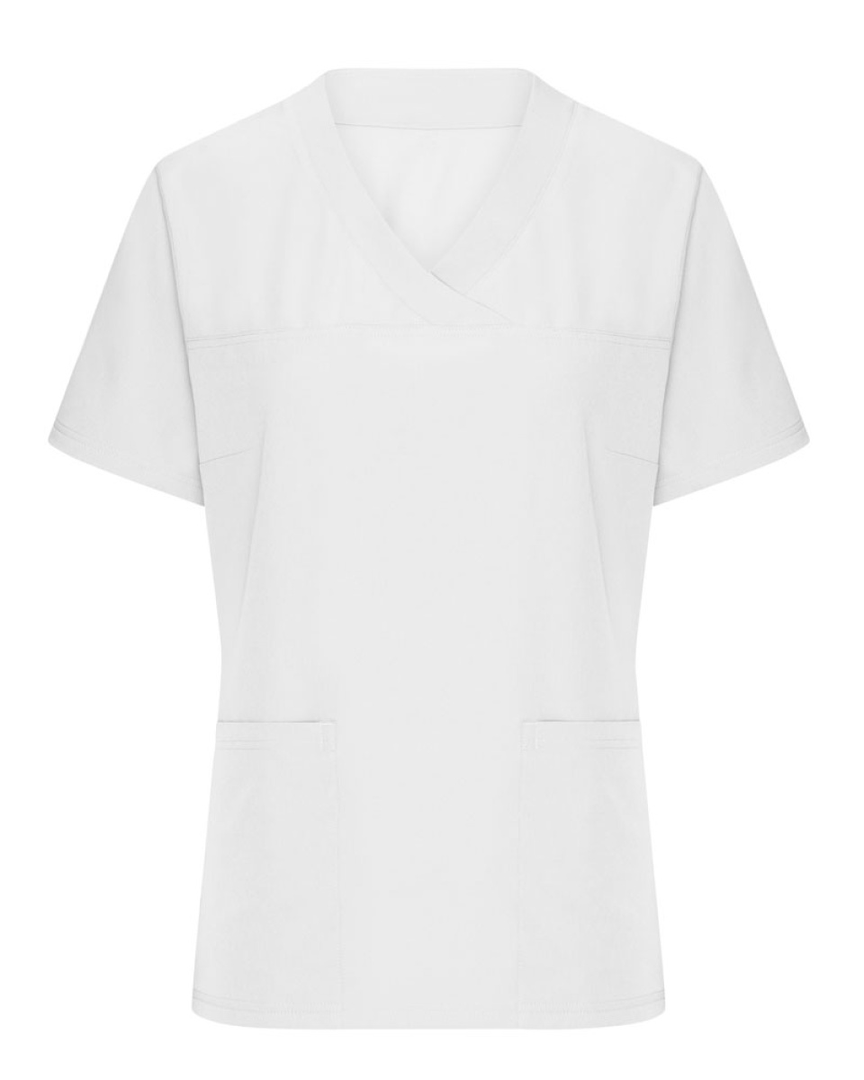 Levně Dámská halena JN 3103 - Ladies Stretch-Casack - bílá