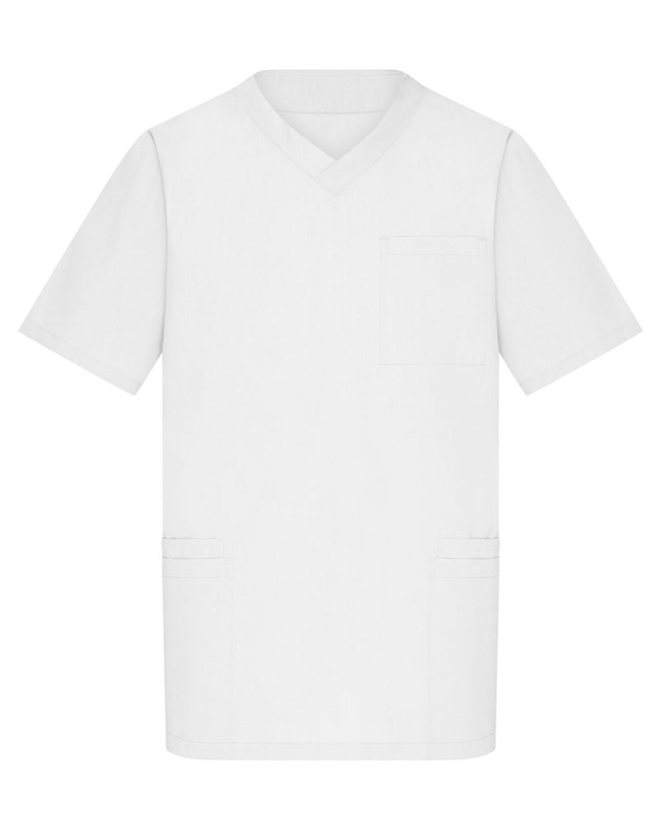 Levně Pánská halena JN 3102 - Mens Casack - bílá