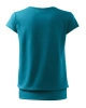 Triko dámské City, tlapka, tmavý tyrkys Triko dámské City, tlapka, tmavý tyrkys