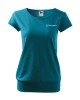 Triko dámské City, zdravý úsměv, tmavý tyrkys Triko dámské City, zdravý úsměv, tmavý tyrkys