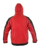 Pánská bunda CXS IRVINE, zimní, červeno-černá
