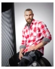 Pánské košile OPTIFLANNELS - červená Pánské košile OPTIFLANNELS - červená