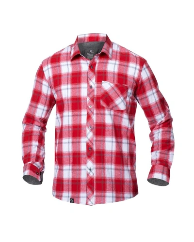 Pánské košile OPTIFLANNELS - červená Pánské košile OPTIFLANNELS - červená