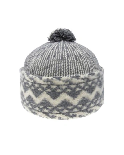 Čepice zmijovka Triton - šedá/smetanová