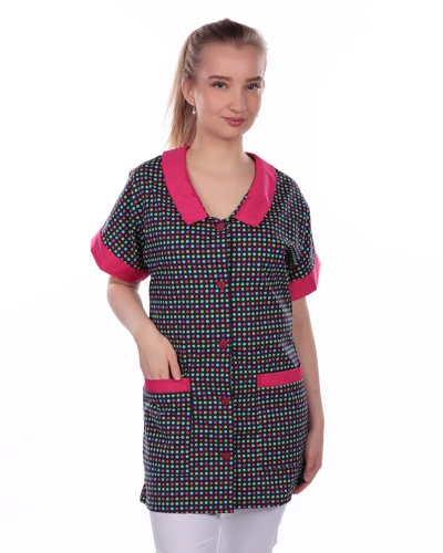 Dámská halena 0289, barevný puntík Dámská halena 0289, barevný puntík