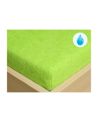 Nepropustné froté prostěradlo PUR, světle zelená Nepropustné froté prostěradlo PUR, světle zelená