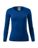 Dámské triko FIT-LS- královská modrá