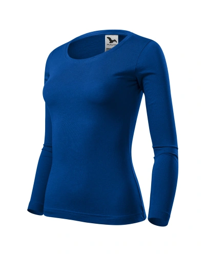 Dámské triko FIT-LS- královská modrá