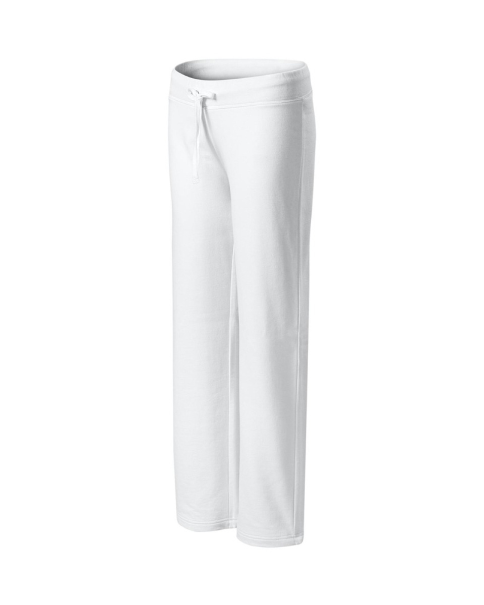 Levně ESHOP - Tepláky dámské Comfort 608 - S-XXL - bílá