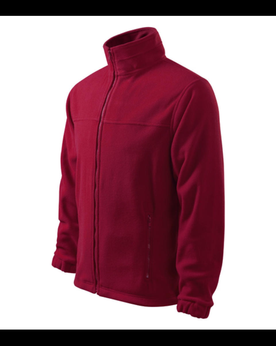 Levně ESHOP - Mikina pánská fleece Jacket 501 - marlboro červená