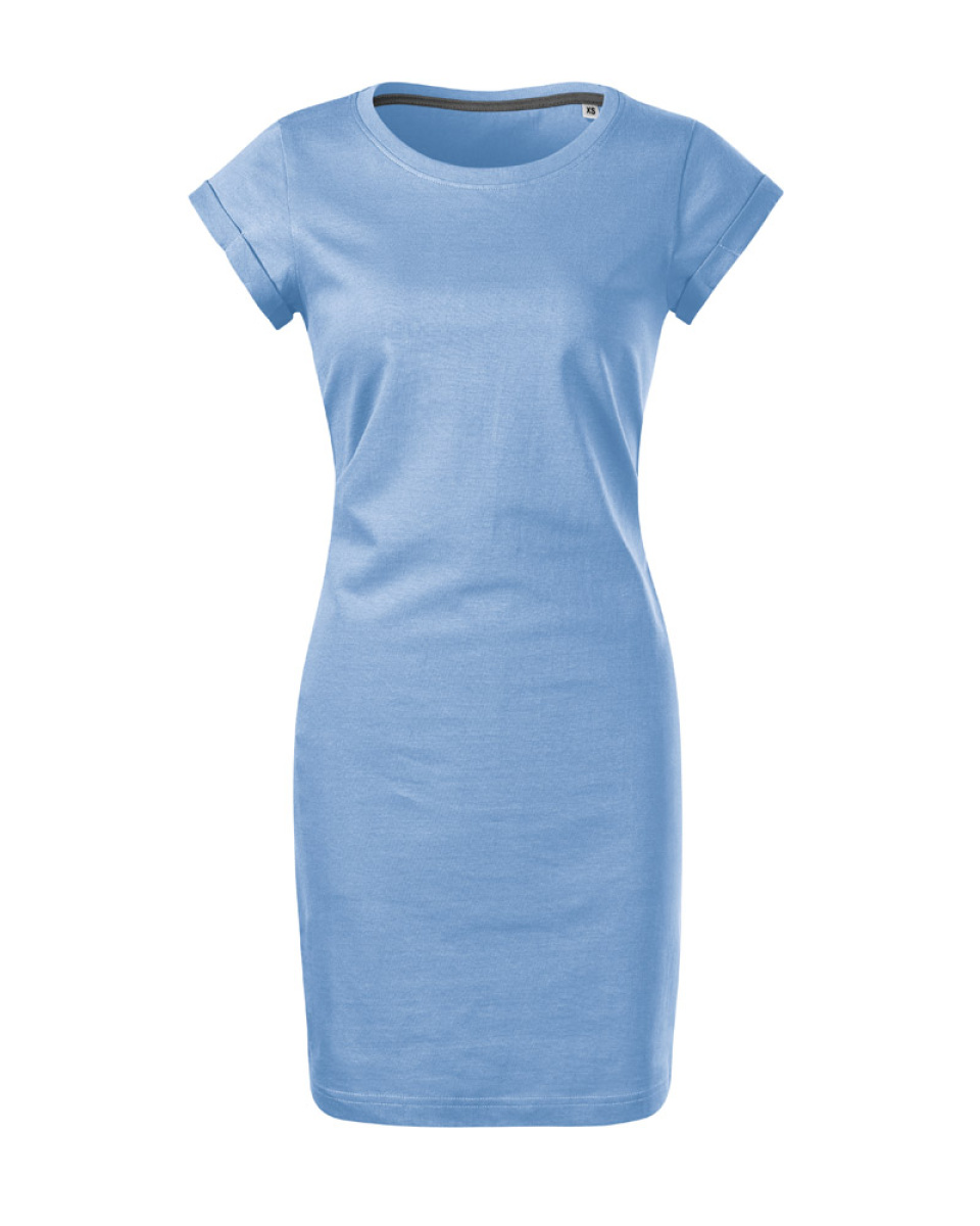 Levně Šaty dámské FREEDOM 178 - XS-XXL - nebesky modrá