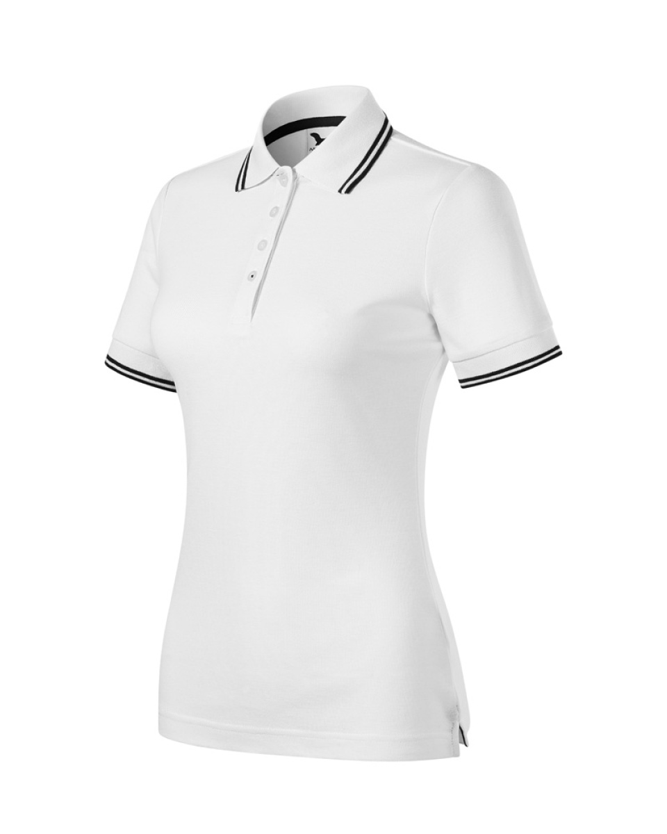 Levně Dámská polokošile FOCUS - XS-XXL - bílá