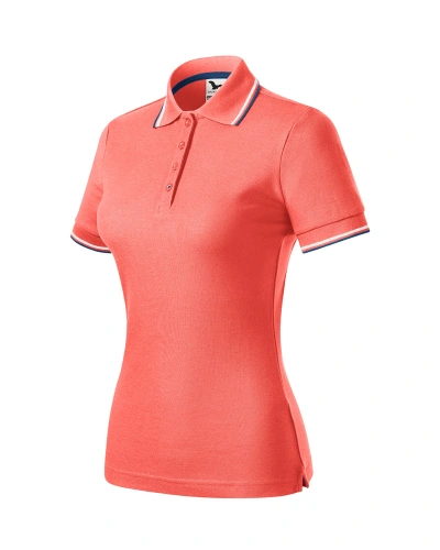 Dámská polokošile FOCUS - korálová