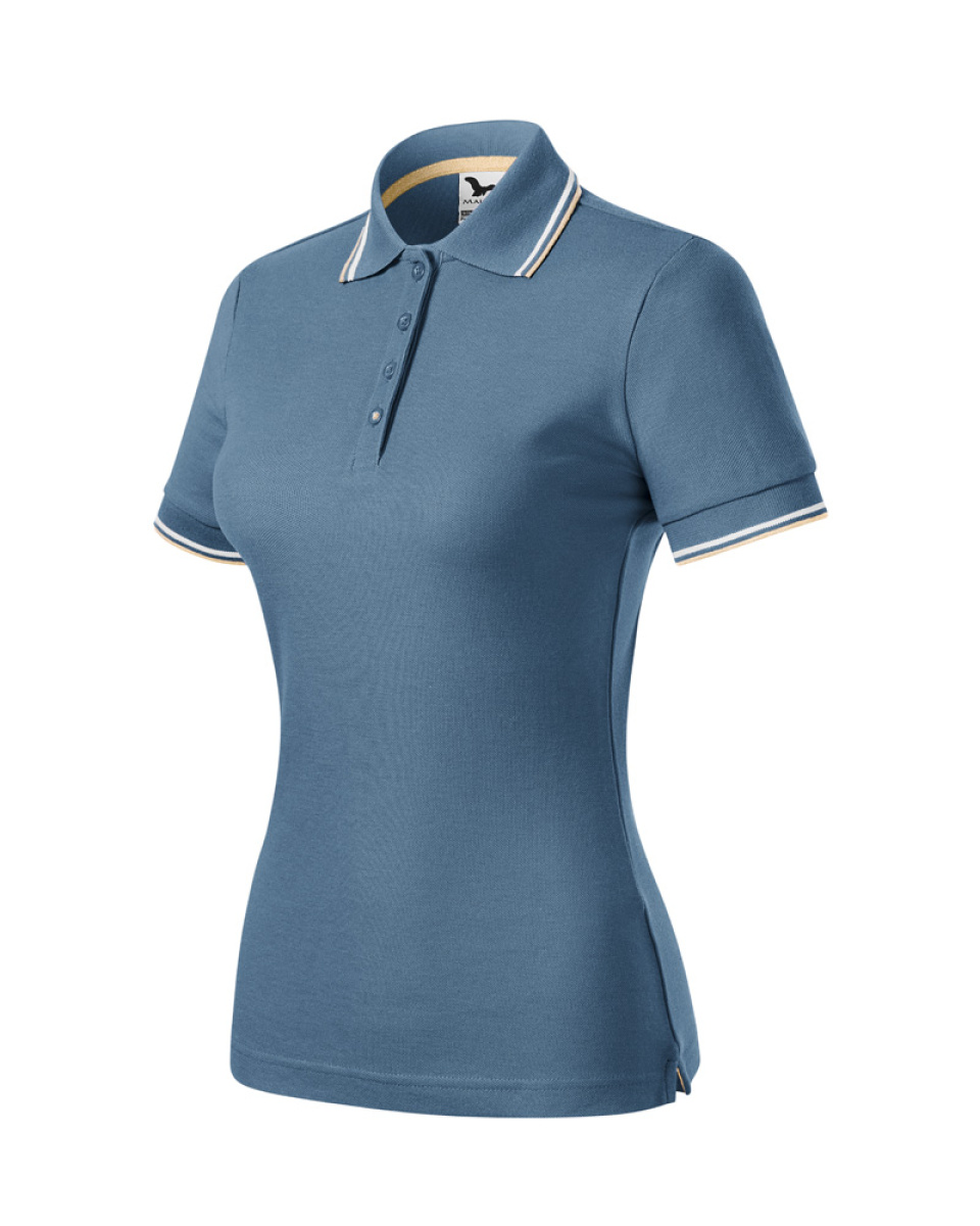 Levně Dámská polokošile FOCUS - XS-XXL - denim