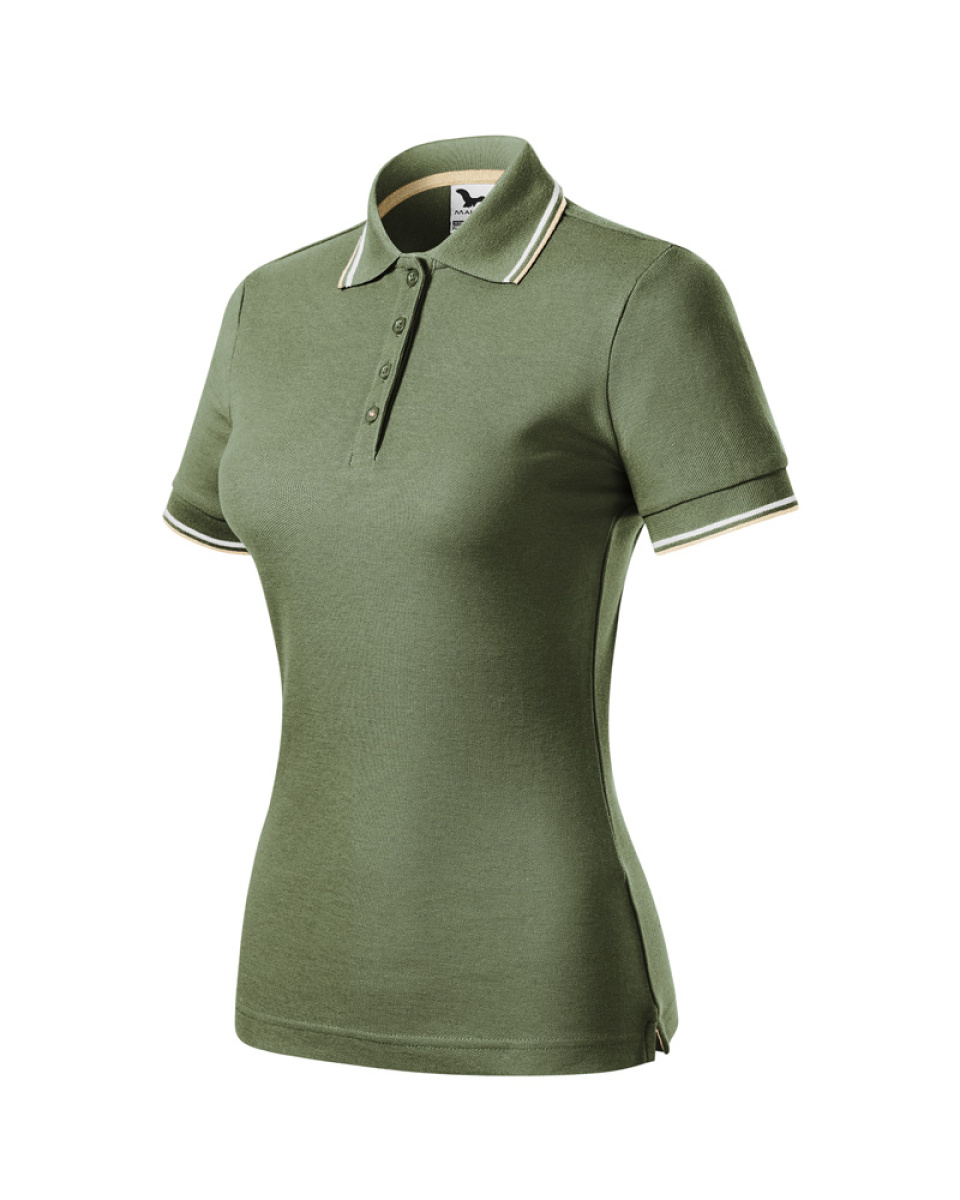Levně Dámská polokošile FOCUS - XS-XXL - khaki