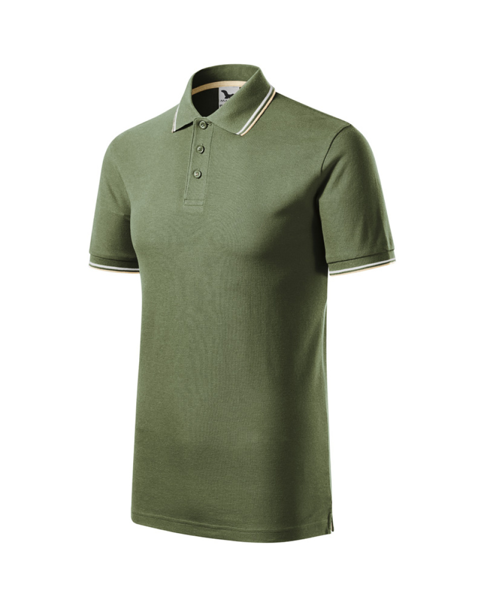 Levně ESHOP - Pánská polokošile FOCUS 232 - S-XXL - khaki