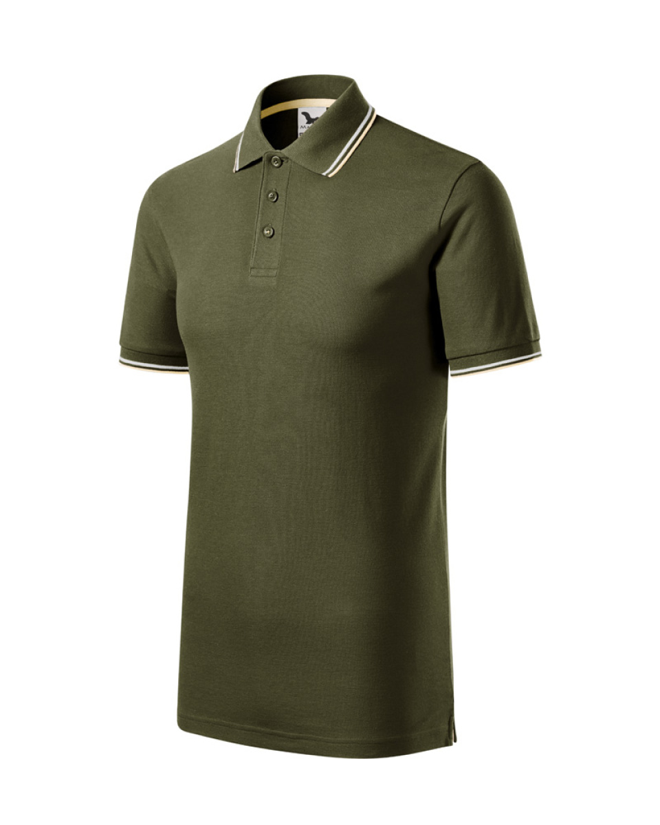 Levně ESHOP - Pánská polokošile FOCUS 232 - S-XXL - military