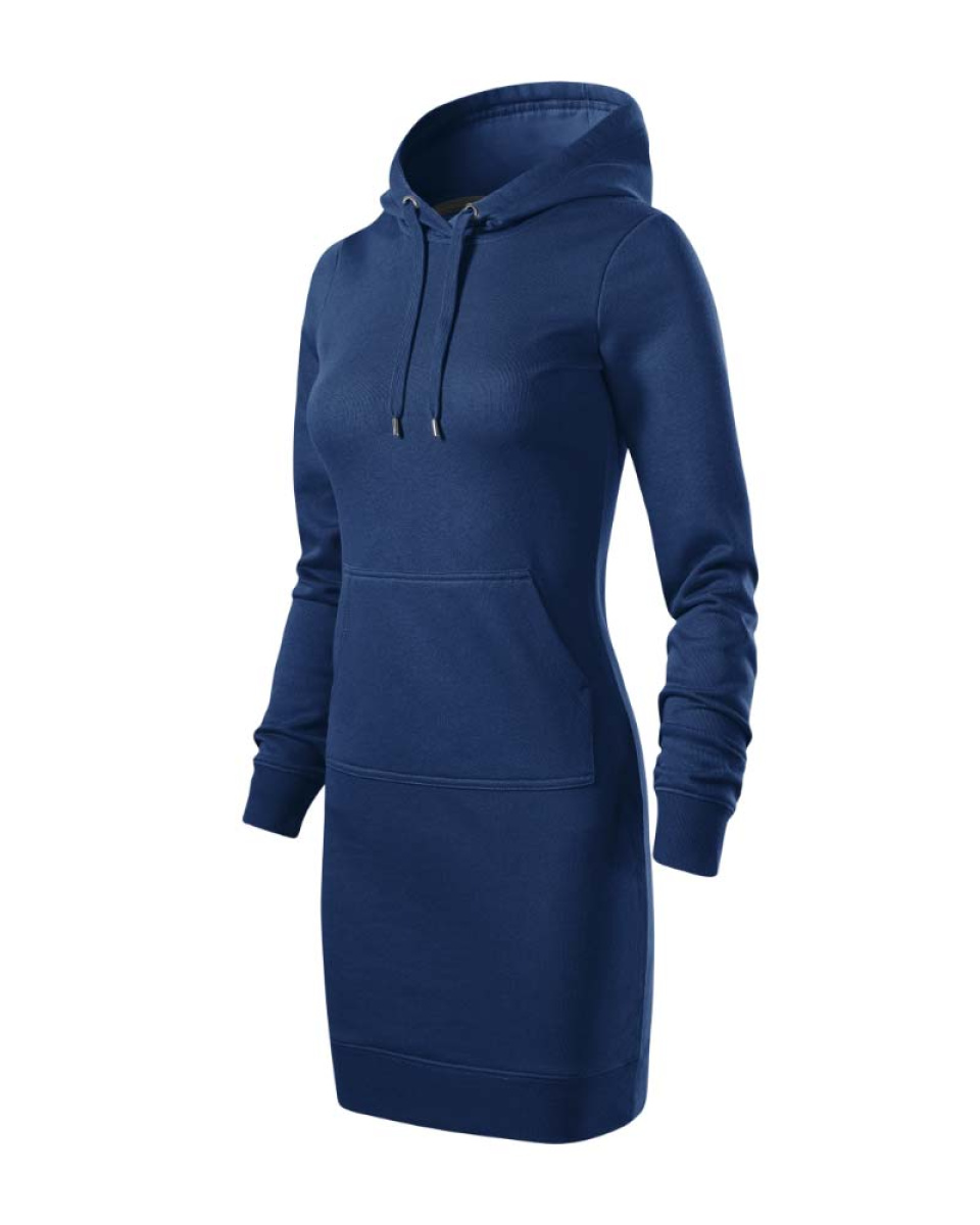 Levně Šaty dámské SNAP 419 - XS-XXL - půlnoční modrá