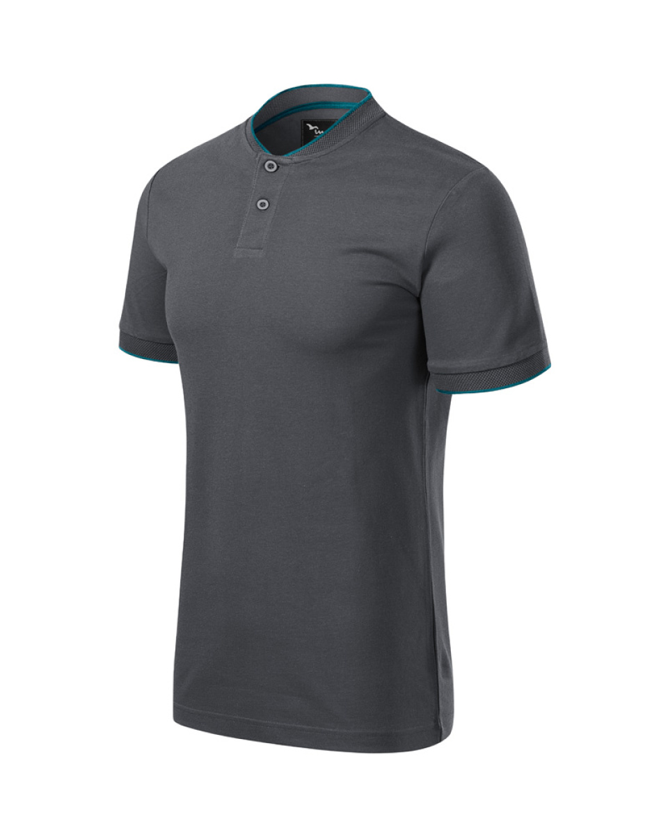 Levně ESHOP - Pánská polokošile DIAMOND 273 - S-XXL - light antracit