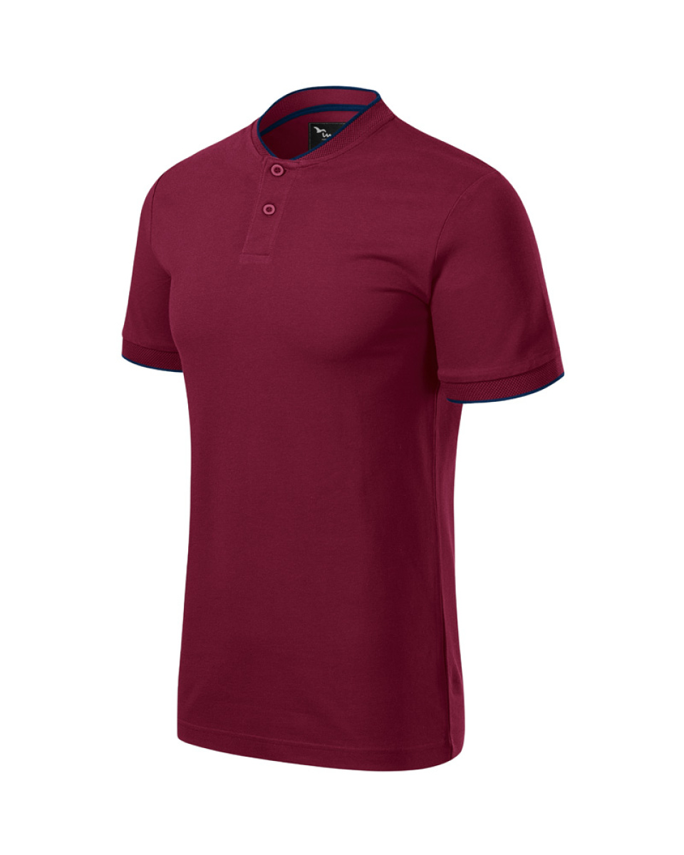 Levně ESHOP - Pánská polokošile DIAMOND 273 - S-XXL - garnet