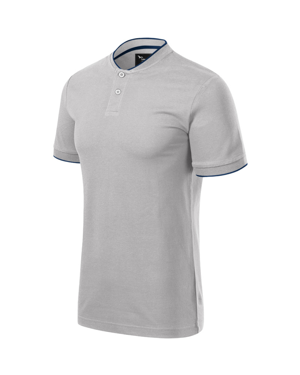 Levně ESHOP - Pánská polokošile DIAMOND 273 - S-XXL - silver gray