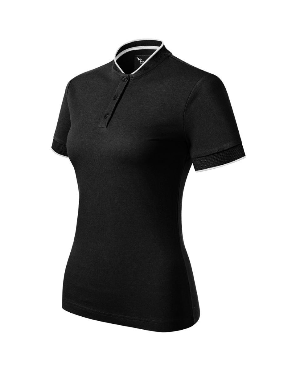 Levně Dámská polokošile DIAMOND 274 - XS-XXL - černá