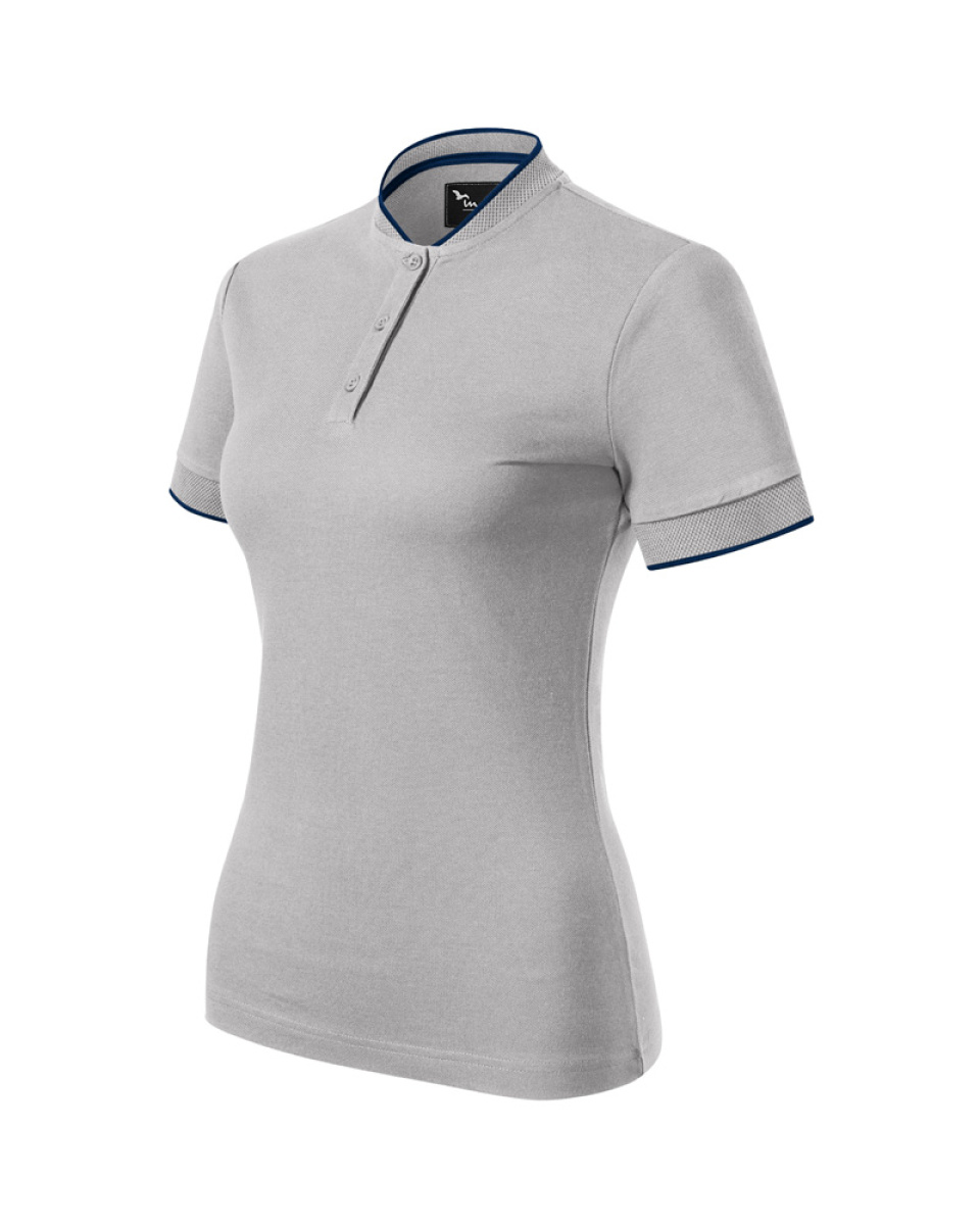 Levně Dámská polokošile DIAMOND 274 - XS-XXL - silver gray