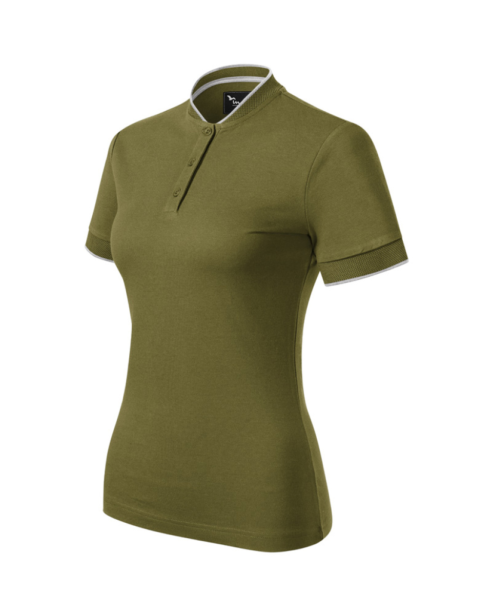 Levně Dámská polokošile DIAMOND 274 - XS-XXL - avocado green