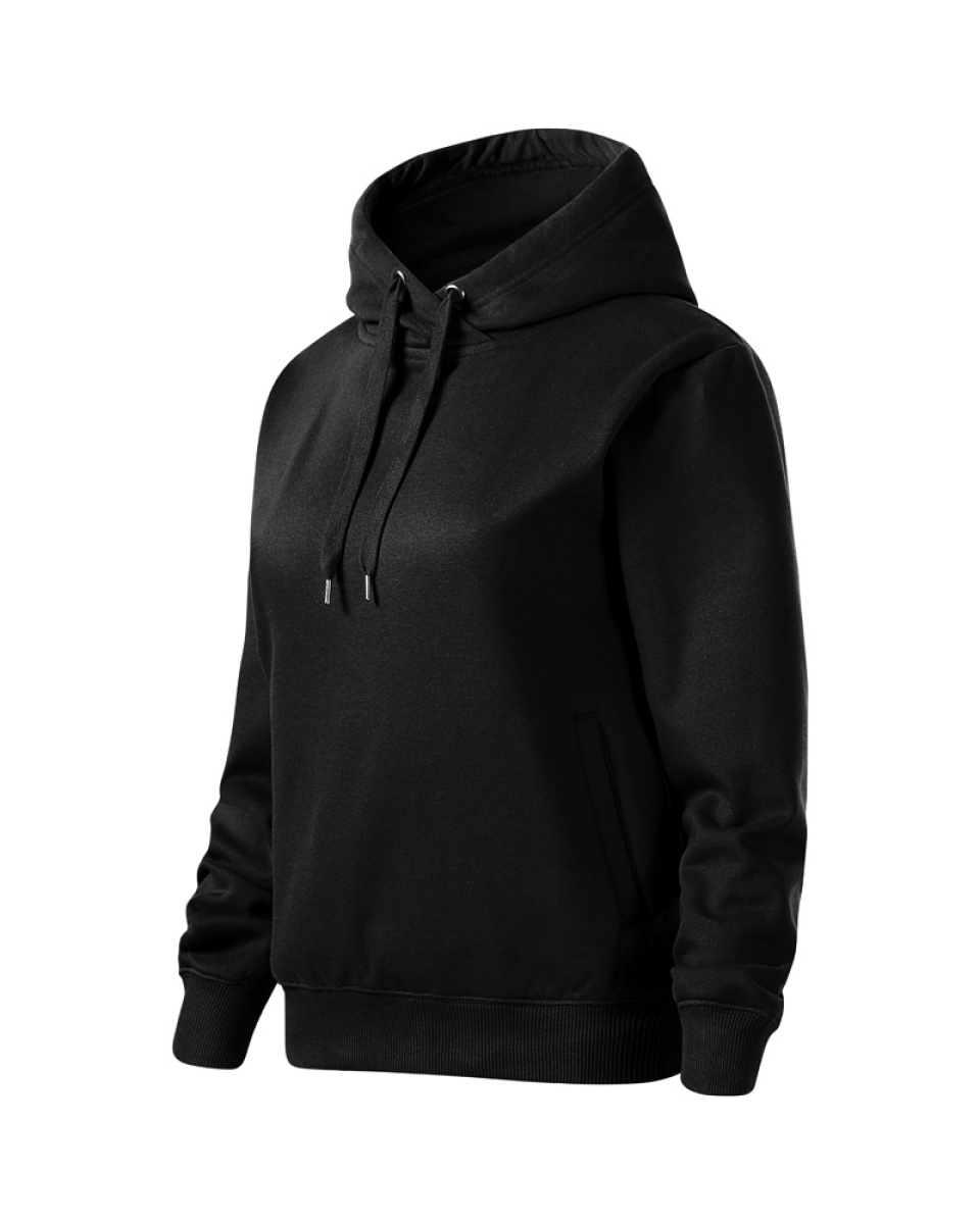 Levně Mikina dámská MOON 421 - XS-XXL - černá