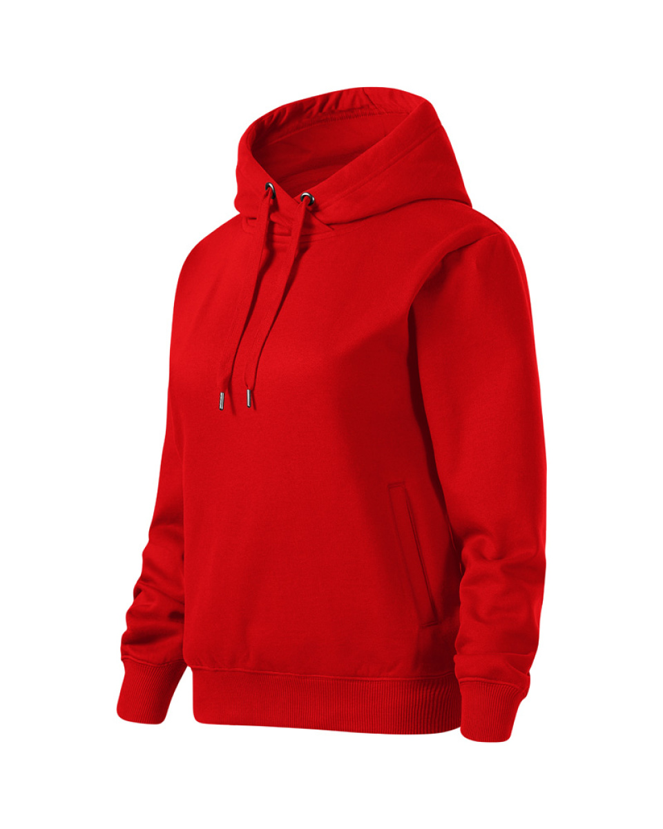 Levně Mikina dámská MOON 421 - XS-XXL - červená