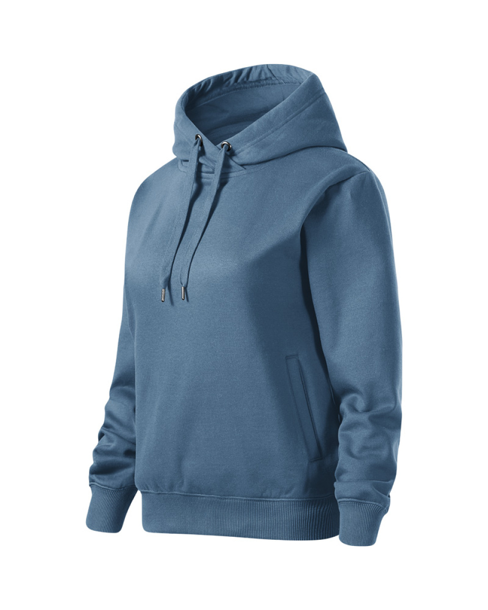 Levně Mikina dámská MOON 421 - XS-XXL - denim