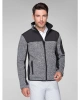 Pánská bunda CASUAL - knit gray Pánská bunda CASUAL - knit gray