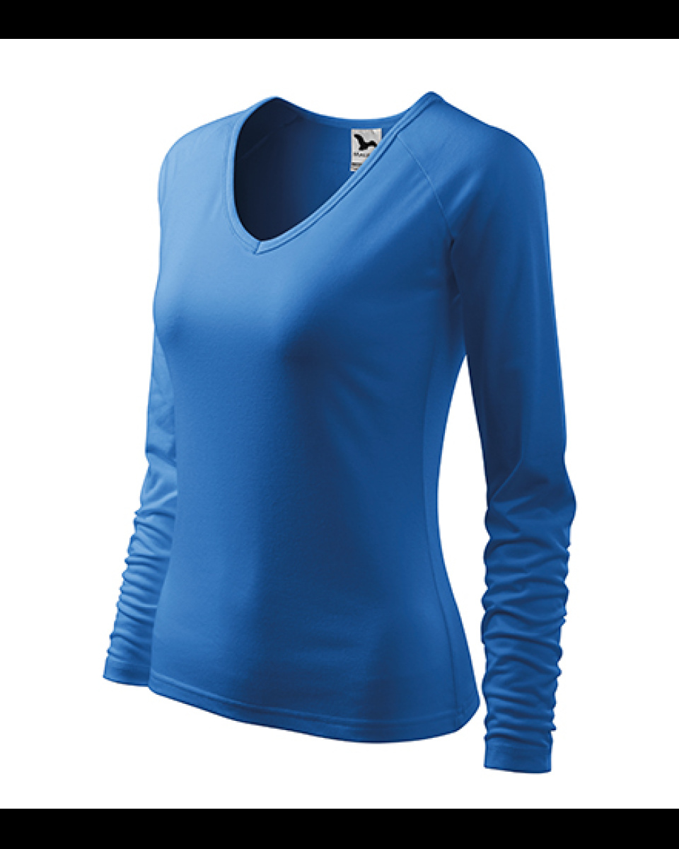 Levně Tričko dámské Elegance 127 - XS-XXL - azurově modrá