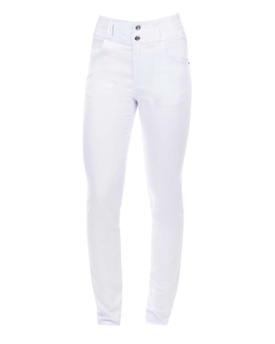 Kalhoty JASVENA, dámské - bílá Kalhoty JASVENA, dámské - bílá